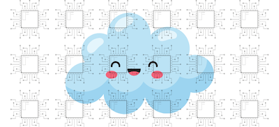 A happy cloud in a sky full of CPUs